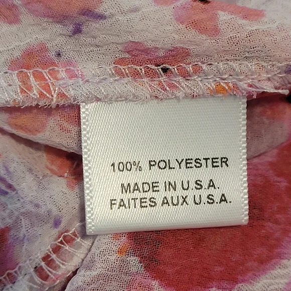 MISA Los Angeles Aurelie Ruffled Pink Floral Midi Dress Size Large - Picture 10 of 14